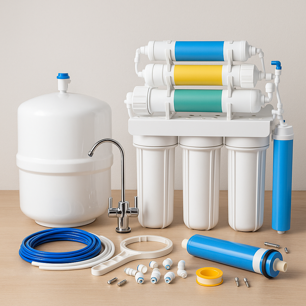 Комплект фильтра для воды Аква Сила до установки